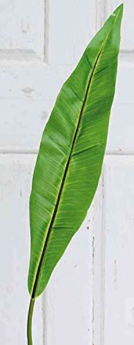 artplants.de Künstliches Nestfarn Blatt Cesar, grün, 95cm - Kunst Nestfarn Blatt von artplants
