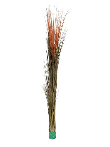artplants.de Künstliches Schilfgras, Hellbraun, 130cm - Grasbüschel künstlich - Deko Gras von artplants