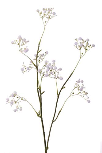 artplants.de Künstliches Schleierkraut - Gypsophila ASANA, weiß, 65cm - Künstlicher Strauß - Gypsophila künstlich von artplants