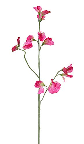 artplants.de Kunstblume Lathyrus ASFALOTH, pink, 65cm - Deko Blumen/Textilblumen von artplants.de