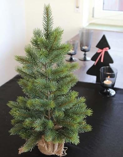 artplants.de Kunst Tannenbaum KOLYMA im Jutesack, 50cm - Künstlicher Baum artplants.de Kunst Tannenbaum KOLYMA im Jutesack, 50cm - Künstlicher Baum von artplants