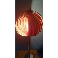 xxl Jakobsson Moon Floor Lamp Stehlampe Markaryd Holzspan 60Er von artrelict