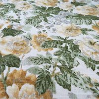 Beige Florale Dekokissen Gelb Elfenbein Grün Toile Kissen Kissenbezüge, Akzent Dekorative Sofa Designer Druck Creme Shams Wohnkultur von artsandcreations