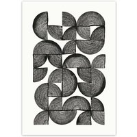 artvoll - Circles No. 1 Poster, 30 x 40 cm von artvoll