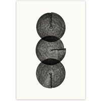 artvoll - Circles No. 3 Poster, 50 x 70 cm von artvoll