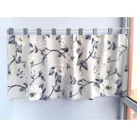 Frühling Magnolia Cafe Vorhang Fenster Volant/Kinderzimmer Spielzimmer Fensterbehandlung Schlafzimmer Vorhänge Duschvorhang Für Wohnzimmer von artwhitepear