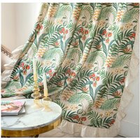 Geraffter Blumenbaum Leinen Fenster Vorhang Drapieren/Fenster Behandlung/Badezimmer Duschvorhang/Schlafzimmer Vorhang/Kinder Spielzimmer von artwhitepear