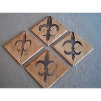 Benutzerdefinierte Untersetzer Handgemaltes Einzigartiges Anpassbar von artworksbycarol
