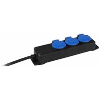 as-Schwabe 3-fach Verteilersteckdose o.Schalter m.Klappdeckel as-Schwabe 3-fach Verteilersteckdose o.Schalter m.Klappdeckel von as - Schwabe