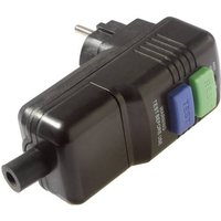 AS Schwabe 45209 Personenschutz-Zwischenstecker PRCD 230V Schwarz IP44 von AS Schwabe