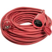 AS Schwabe 60210 Strom Verlängerungskabel 16A Rot 10.00m H05RR-F 3G 1,5mm² von AS Schwabe