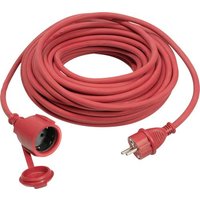 AS Schwabe 60270 Strom Verlängerungskabel 16A Rot 15.00m H07RN-F 3G 1,5mm² von AS Schwabe