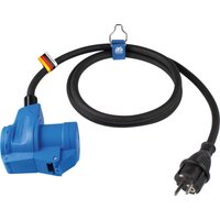 As-schwabe - Adapterleitung 1,5m H07RN-F 3G2,5, CEE-Winkelkupplung+Steckdose 230V von as - Schwabe