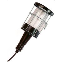 Handleuchte 100 Watt ohne Leuchtmittel 5m H05RN-F 2x1,0 IP20 von as - Schwabe