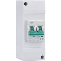 LS-Sicherungsautomat C10A 2-polig 230V 10A 131x50x80 mm LS-Sicherungsautomat C10A 2-polig 230V 10A 131x50x80 mm von as - Schwabe