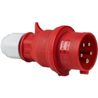 Cee Phasenwendestecker 400V 32A 5-polig 6h rot IP44 Cee Phasenwendestecker 400V 32A 5-polig 6h rot IP44 von as - Schwabe