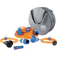 Camping set Adapterleitung Verlängerungskabel Taschenlampe IP44 von as - Schwabe