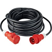 As-schwabe - as Schwabe 61025 Strom Verlängerungskabel 32 a Schwarz 25.00 m H07RN-F 5G 4 mm² von as - Schwabe