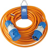 As-schwabe - cee Verlängerung Spannungsanzeige 230V 16A 25m H07BQ-F 3G2,5 IP44 von as - Schwabe
