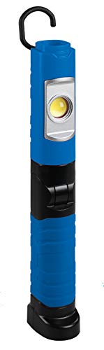 as - Schwabe LICHTFABRIK EVO 7 Akku LED Handlampe 5 W, 500 Lumen - 6.500 K Tageslicht - Arbeitsleuchte mit Magnetfuß und Haken - 120° schwenkbar - Werkstattlampe IP30, 42808 von as - Schwabe