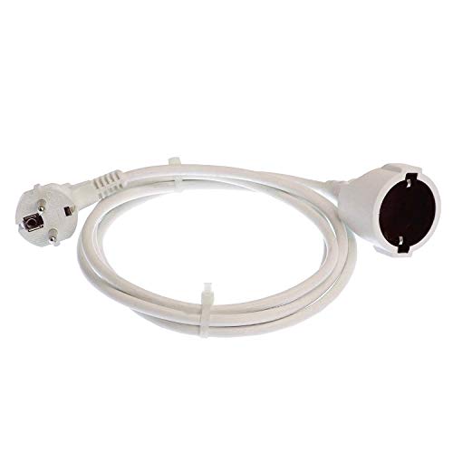 as - Schwabe Kunststoff-Verlängerung – 10 m PVC-Leitung mit Schutzkontaktstecker & Schutzkontaktkupplung "– 230 V / 16 A Schuko-Verlängerungskabel mit Kunststoffummantelung – IP20 – Weiß, 51011 as - Schwabe Kunststoff-Verlängerung – 10 m PVC-Leitung mit Schutzkontaktstecker & Schutzkontaktkupplung "– 230 V / 16 A Schuko-Verlängerungskabel mit Kunststoffummantelung – IP20 – Weiß, 51011 von as - Schwabe