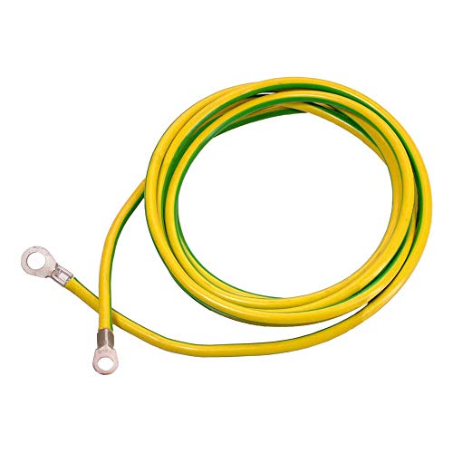 as - Schwabe Erdungskabel – 3 m Aderleitung - Erdungsleiter - Erdungsleitung mit 1 Ringöse A8 / 16mm² & A10 / 16mm² - Für Kreuzerder – für Gewerbe & Baustelle – Made in Germany – gelb/grün, 70869 as - Schwabe Erdungskabel – 3 m Aderleitung - Erdungsleiter - Erdungsleitung mit 1 Ringöse A8 / 16mm² & A10 / 16mm² - Für Kreuzerder – für Gewerbe & Baustelle – Made in Germany – gelb/grün, 70869 von as - Schwabe