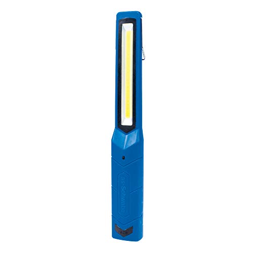 as - Schwabe LICHTFABRIK Akku LED Stablampe 2 W, 200 Lumen - 6.000 K Tageslicht - Inspektionslampe mit Magneten und Haken zum Aufhängen - Werkstattlampe - Arbeitsleuchte - blau - IP20, 42820 as - Schwabe LICHTFABRIK Akku LED Stablampe 2 W, 200 Lumen - 6.000 K Tageslicht - Inspektionslampe mit Magneten und Haken zum Aufhängen - Werkstattlampe - Arbeitsleuchte - blau - IP20, 42820 von as - Schwabe