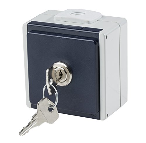 as - Schwabe 1-Fach Steckdose abschließbar - Aufputzsteckdose - Feuchtraumsteckdose mit Schloß - UV-beständig - Anschluss Leitungen bis max. 2,5mm² - 230V/10A - IP54 - grau - Made in Germany, 62461 as - Schwabe 1-Fach Steckdose abschließbar - Aufputzsteckdose - Feuchtraumsteckdose mit Schloß - UV-beständig - Anschluss Leitungen bis max. 2,5mm² - 230V/10A - IP54 - grau - Made in Germany, 62461 von as - Schwabe