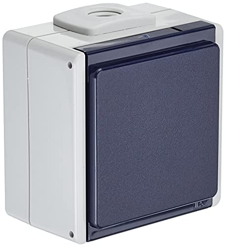 as - Schwabe 1-fach Steckdose - Aufputzsteckdose -Steckdose mit Klappdeckel - Feuchtraumsteckdose - UV-beständig - Anschluss Leitungen bis max. 2,5mm² - 230V/10A - IP54 - grau - Made in Germany, 62460 as - Schwabe 1-fach Steckdose - Aufputzsteckdose -Steckdose mit Klappdeckel - Feuchtraumsteckdose - UV-beständig - Anschluss Leitungen bis max. 2,5mm² - 230V/10A - IP54 - grau - Made in Germany, 62460 von as - Schwabe