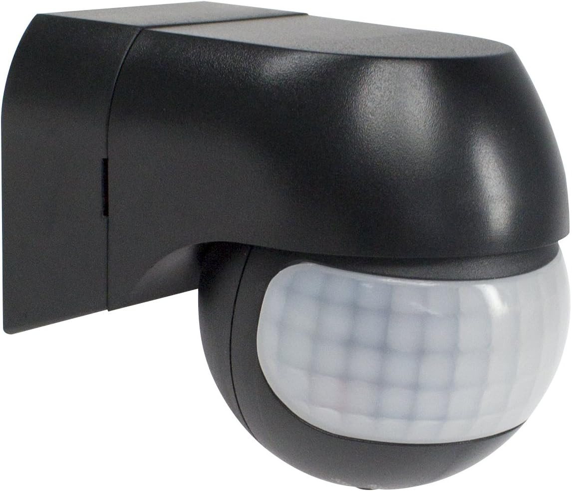 as - Schwabe Bewegungsmelder Infrarot 180° 12m Reichweite PIR-Bewegungssensor 12m Reichweite, (1-St), Bewegung/PIR aktiviert, Wandmontage, Bewegungssensor, 12m und 180° von as - Schwabe