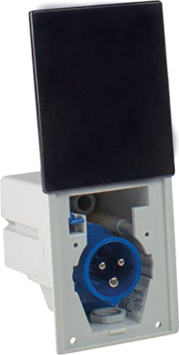 Camping CEE-Einspeisungsstecker mit Schiebedeckel 230 V / 16 A / 3 polig, Outdoor Anbau-Stecker für Wohnwagen, CEE Caravan-Einspeisungsstecker für Außenbereich geeignet, Schwarz I 61462 Camping CEE-Einspeisungsstecker mit Schiebedeckel 230 V / 16 A / 3 polig, Outdoor Anbau-Stecker für Wohnwagen, CEE Caravan-Einspeisungsstecker für Außenbereich geeignet, Schwarz I 61462 von as - Schwabe