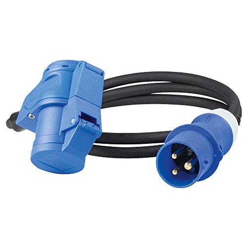 as - Schwabe Camping Verlängerungsleitung 1,5 m – 230 V / 16 A / 3-polig – Wohnmobil CEE-Stecker & CEE-Winkelkupplung + Schutzkontaktsteckdose mit Klappdeckel - Verlängerungskabel - IP44, 61482 as - Schwabe Camping Verlängerungsleitung 1,5 m – 230 V / 16 A / 3-polig – Wohnmobil CEE-Stecker & CEE-Winkelkupplung + Schutzkontaktsteckdose mit Klappdeckel - Verlängerungskabel - IP44, 61482 von as - Schwabe