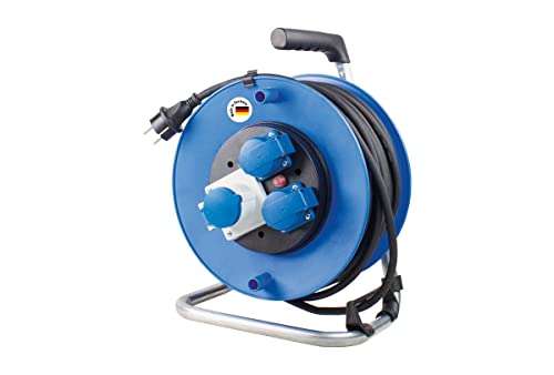 as - Schwabe Camping Kabeltrommel 25 m - mit Schutzkontaktstecker - 2 Schutzkontakt- & 1 CEE-Steckdose 230V/16A/3-polig - Outdoor Kabeltrommel - Spritzwasserschutz IP44 - Blau, 10173 as - Schwabe Camping Kabeltrommel 25 m - mit Schutzkontaktstecker - 2 Schutzkontakt- & 1 CEE-Steckdose 230V/16A/3-polig - Outdoor Kabeltrommel - Spritzwasserschutz IP44 - Blau, 10173 von as - Schwabe