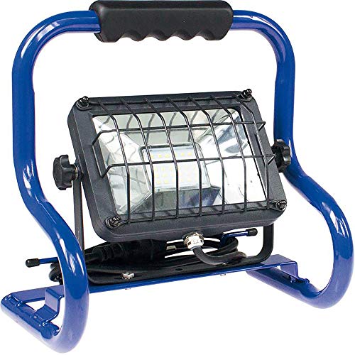 as - Schwabe Chip-LED-Strahler 20 W, IP 65 Baustrahler für Aussen und Baustelle, Blau a_plus, 1 Stück, 46426 von as - Schwabe