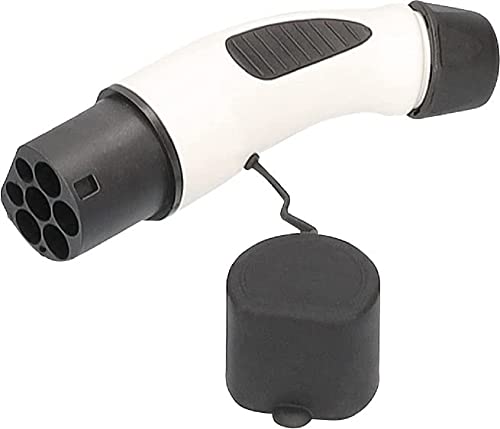 as - Schwabe Ersatzstecker für Hybrid & Elektroauto-Ladekabel LADESTATIONSSEITIG Mode 3, Typ 2 Ladekabel 230V/32A, 1-phasig 7,2kW, Betriebstemperaturbereich -30°C bis +50°C, IP44, schwarz/weiß, 65141 von as - Schwabe