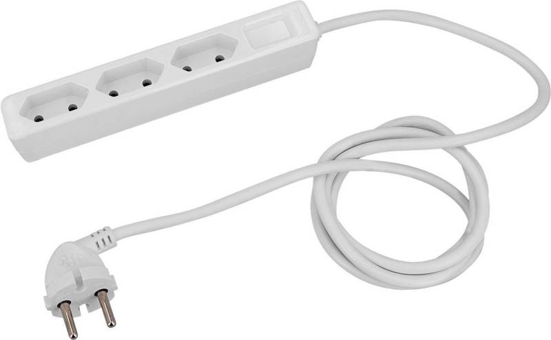as - Schwabe Euro-Steckdosenleiste Mehrfach, IP20 Innenbereich Steckdosenleiste 6-fach (Kabellänge 1,4 m), mit erhöhtem Berührungsschutz von as - Schwabe