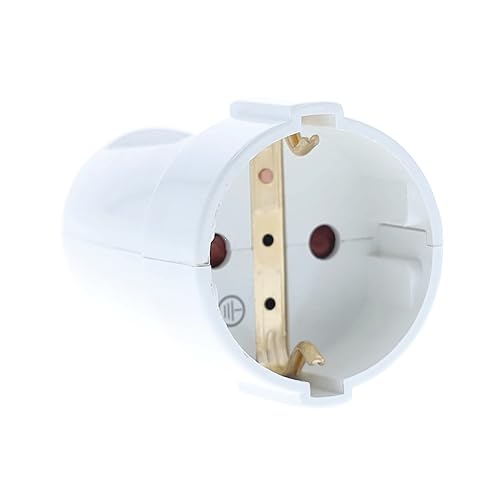 as - Schwabe Kupplung - Schutzkontaktkupplung - Anschluss Leitungen bis max. 1,5mm² - 230V - 16A - IP20 - Weiß - 45011 as - Schwabe Kupplung - Schutzkontaktkupplung - Anschluss Leitungen bis max. 1,5mm² - 230V - 16A - IP20 - Weiß - 45011 von as - Schwabe