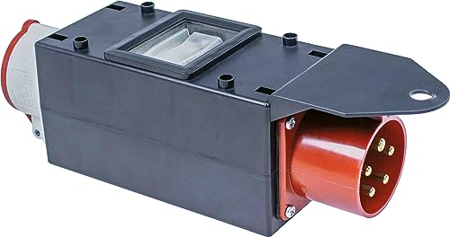 as - Schwabe MIXO Starkstromverteiler – CEE-Stecker 400V/16A/5-polig, ca. 11 kW - FI Stromadapter - 1 x CEE Steckdose 400 V 16 A, 5-polig - Stromstation - Außenbereich – Made Germany – IP44, 61708 as - Schwabe MIXO Starkstromverteiler – CEE-Stecker 400V/16A/5-polig, ca. 11 kW - FI Stromadapter - 1 x CEE Steckdose 400 V 16 A, 5-polig - Stromstation - Außenbereich – Made Germany – IP44, 61708 von as - Schwabe