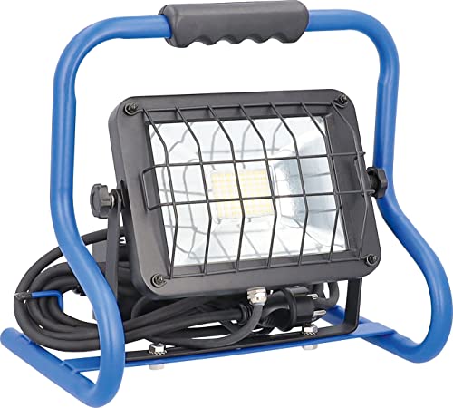 as - Schwabe Mobiler Chip-LED-Strahler 50 W, IP 44 Baustrahler für Aussen und Baustelle, Blau 46429 von as - Schwabe