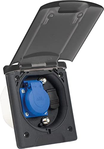 as - Schwabe Multifunktions-Einbausteckdose, 1x 230 V / 16 A Schutzkontaktsteckdose + 2 x SAT-Steckdosen + 1x 12 V DC, mit Magnetverschluss, IP44, Made in Germany, Anthrazitgrau I 62475 as - Schwabe Multifunktions-Einbausteckdose, 1x 230 V / 16 A Schutzkontaktsteckdose + 2 x SAT-Steckdosen + 1x 12 V DC, mit Magnetverschluss, IP44, Made in Germany, Anthrazitgrau I 62475 von as - Schwabe