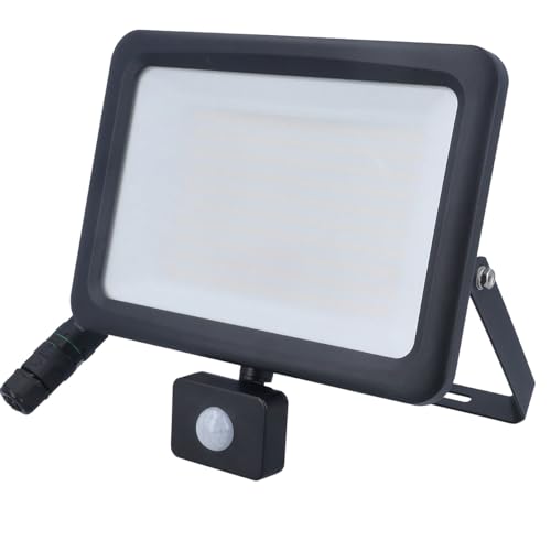 as - Schwabe Optiline LED Strahler 30W 3600 Lumen - 4000K neutralweiß - über 40.000 h Lebensdauer - Abstrahlwinkel: 120° - 15 cm Leitung mit Schnellanschlussadapter - Außenleuchte IP65, 46660 von as - Schwabe