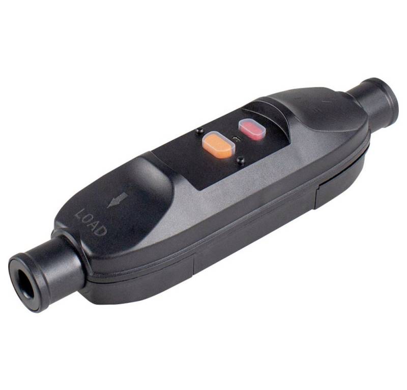 as - Schwabe Personenschutzstecker AS Schwabe 45221 Personenschutz-Zwischenstecker PRCD 230 V Schwarz IP von as - Schwabe