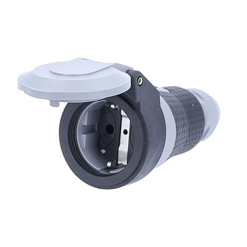 as - Schwabe SCHUKOultra Pro Kupplung, extrem robust, griffig, Klappdeckel und Spannungsanzeige, für Baustellen, für Leitungen max. 3x2,5mm², 230V, 16A, grau/schwarz, IP54, 62242 as - Schwabe SCHUKOultra Pro Kupplung, extrem robust, griffig, Klappdeckel und Spannungsanzeige, für Baustellen, für Leitungen max. 3x2,5mm², 230V, 16A, grau/schwarz, IP54, 62242 von as - Schwabe