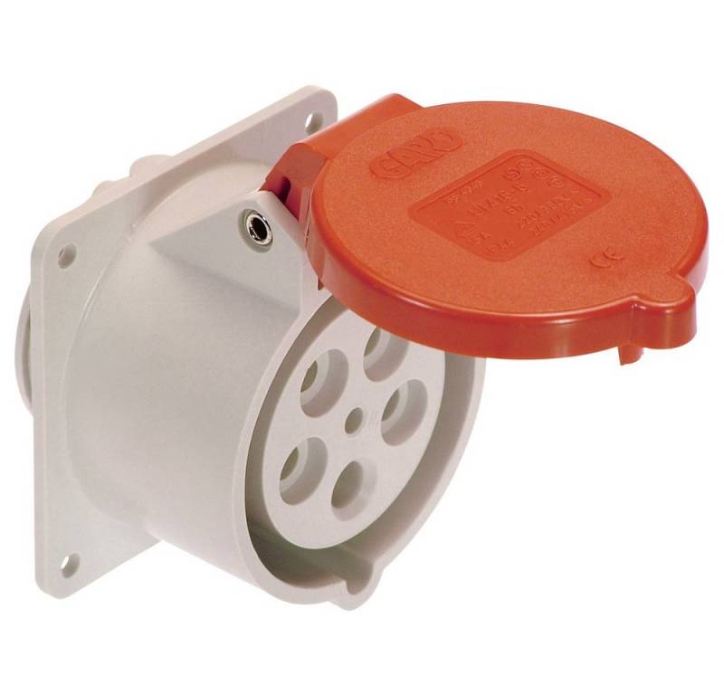 as - Schwabe Steckdose AS Schwabe 60441 60441 CEE Anbaudose 32 A 5polig 400 V 1 St. von as - Schwabe