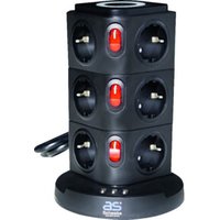 as-Schwabe Steckdosenturm, 12 fach, IP 20 as-Schwabe Steckdosenturm, 12 fach, IP 20 von as - Schwabe