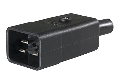 as - Schwabe Kaltgerätestecker - Typ C20 - Gerätestecker für bis 70° C - Thermoplast-Gerätestecker - 2-polig - Anschlussleitungen bis max. 3G1,5-230 V / 10 A - Made in Germany - schwarz, 62084 as - Schwabe Kaltgerätestecker - Typ C20 - Gerätestecker für bis 70° C - Thermoplast-Gerätestecker - 2-polig - Anschlussleitungen bis max. 3G1,5-230 V / 10 A - Made in Germany - schwarz, 62084 von as - Schwabe