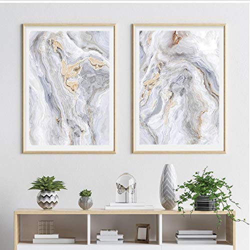 asasI9 Grau Marmor Poster Nordic Wandkunst Achat Leinwand Poster und Drucke Malerei Bilder Für Wohnzimmer Moderne Dekoration 50x70 (größe) ungerahmt von asasI9