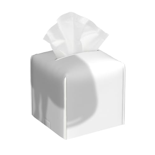 Milchkuh Schatten Silhouette Shadow Buddies Quadratische Taschentuchbox Hülle, Würfelförmige Taschentuchbox, Dekoration auf Esstisch und Badezimmer, Büro Milchkuh Schatten Silhouette Shadow Buddies Quadratische Taschentuchbox Hülle, Würfelförmige Taschentuchbox, Dekoration auf Esstisch und Badezimmer, Büro von asbwuo