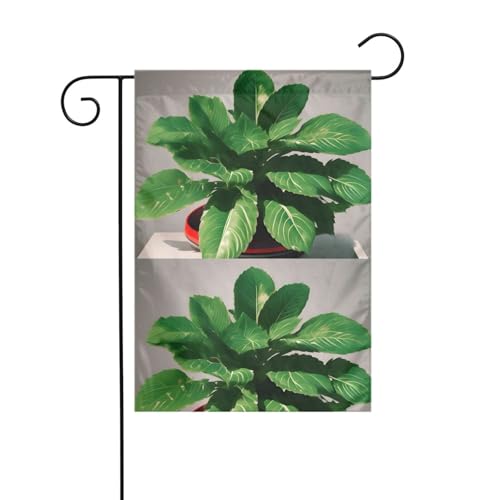 Pflanzenbild Gartenflagge Hofdekoration 12x18in für Gartenterrasse Balkon von asbwuo