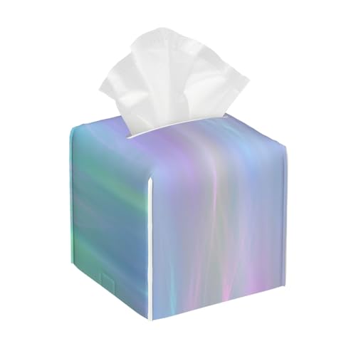 Skurriler Bad-Chic, Bunte Paste, Trendige Feen-Quadrat-Taschentücherbox, kubische Taschentücherbox, Dekoration auf Esstisch und Badezimmer, Büro Skurriler Bad-Chic, Bunte Paste, Trendige Feen-Quadrat-Taschentücherbox, kubische Taschentücherbox, Dekoration auf Esstisch und Badezimmer, Büro von asbwuo